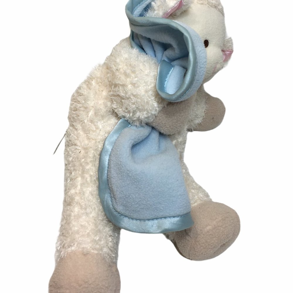 RARE Vintage Eden Tender Tones Lamb w/ Baby Blanki - Picture 4 of 11
